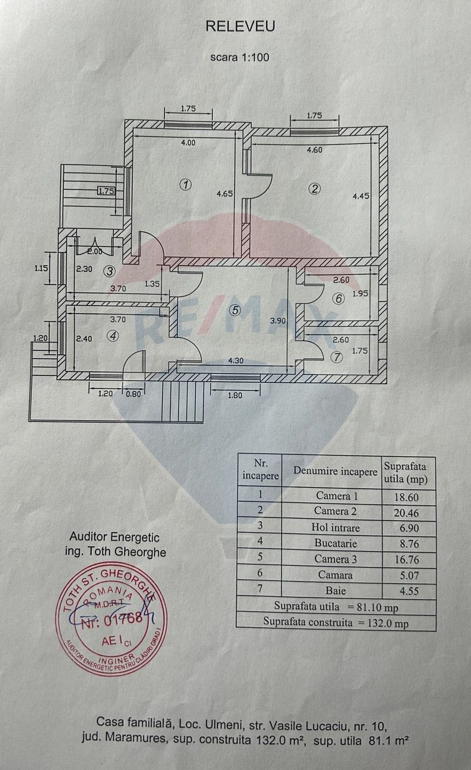 3 room House / Villa for sale, Central area