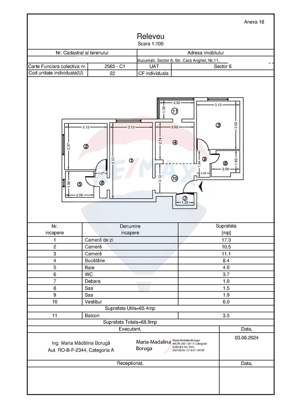 De vanzare apartament cu 3 camere, Drumul Taberei