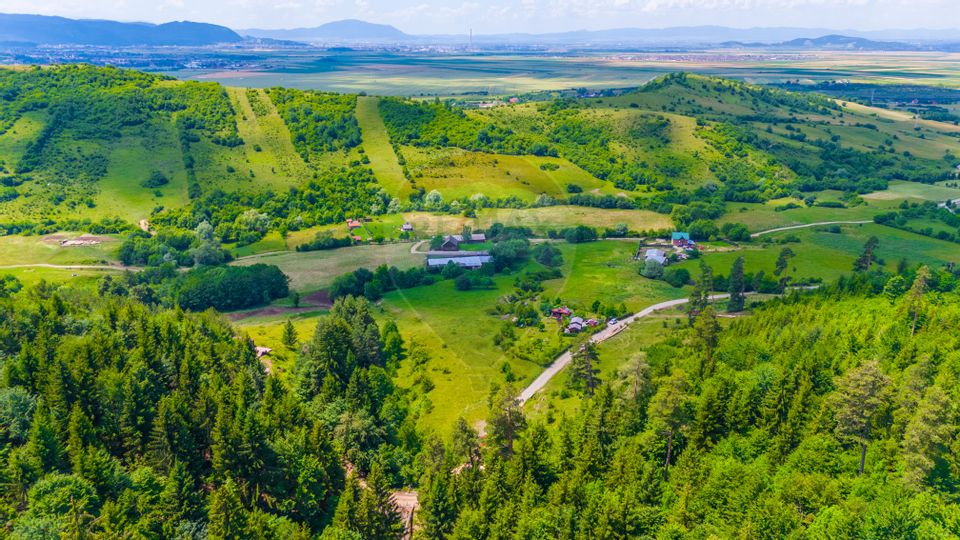 Land 7,400sqm Tarlungeni / Strada secundara