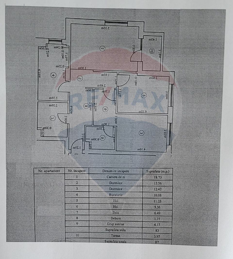3 room Apartment for sale, Noua area
