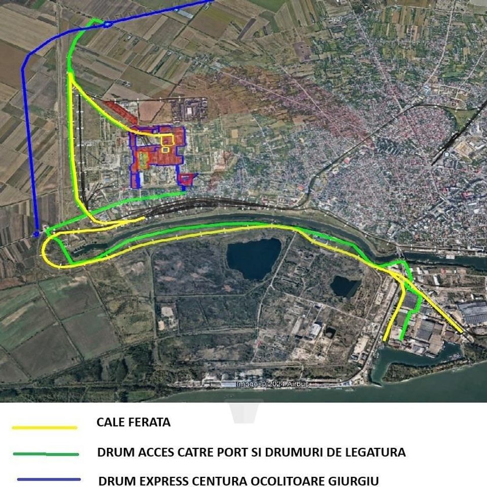 Land 490,000sqm Giurgiu / Strada Sloboziei