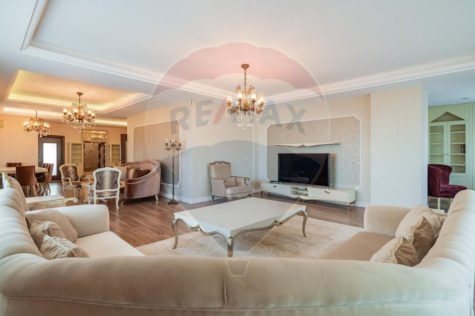 Penthouse de vanzare in Mamaia vedere frontala lac si marea Neagra