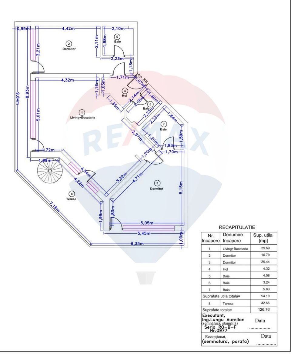 3 room Apartment for sale, Central area