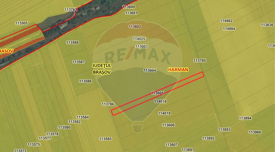 Comision 0%| Teren extravilan UAT Harman