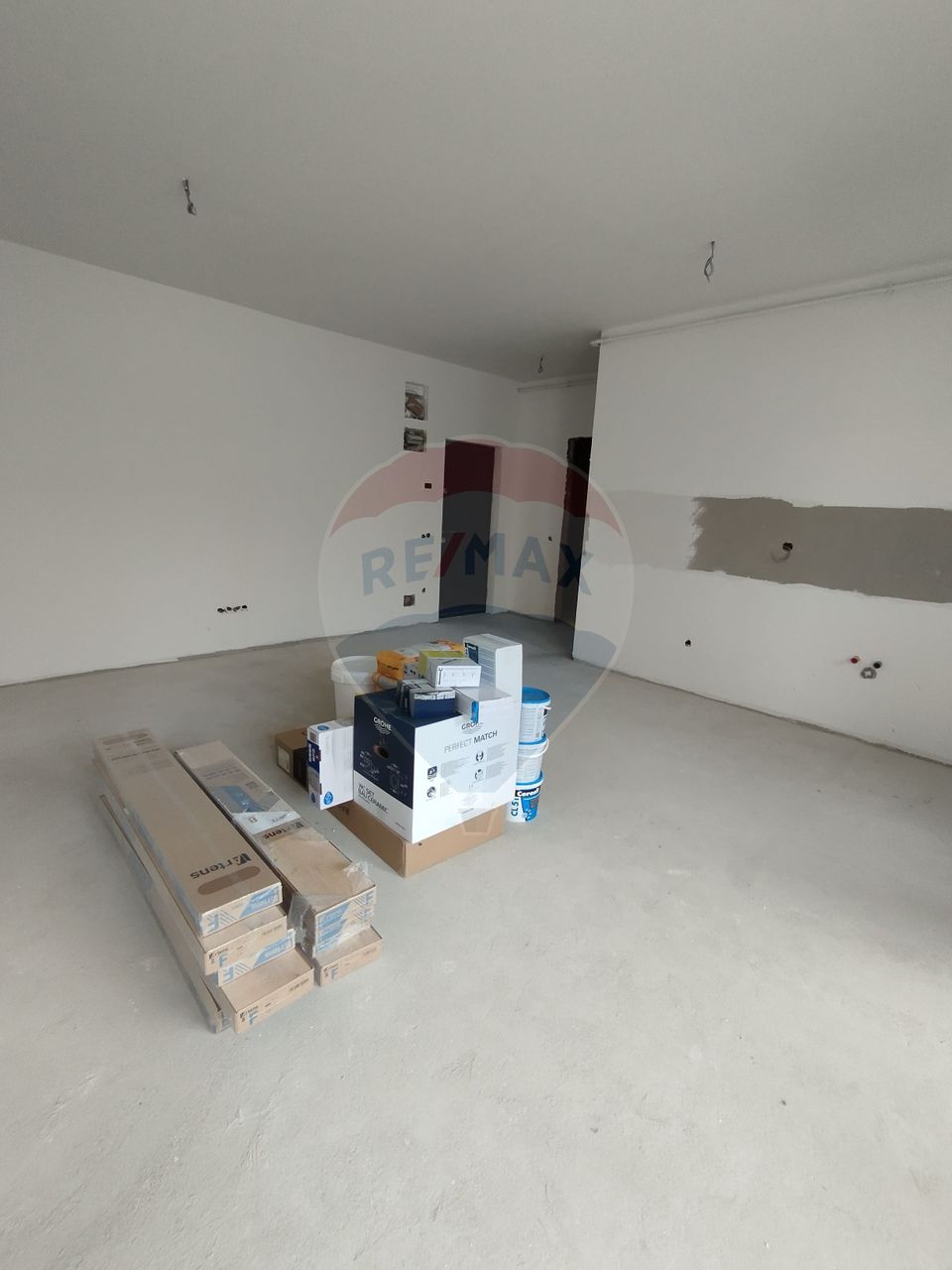 Comision 0 | Apartament cu 2 camere de vânzare semifinisat | Bloc 2025