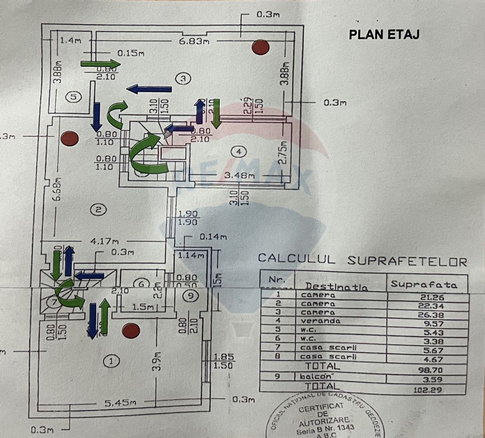 Casă de Vânzare pe Strada Mihai Eminescu,