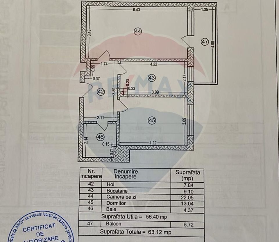 Apartament cu 2 camere de vânzare | Metalurgiei | Cartierul Solar