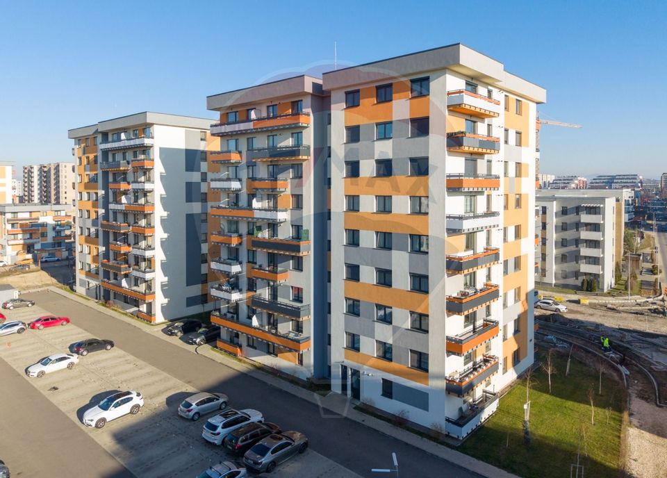 Apartament nou mobilat utilat  + parcare in Tractorul