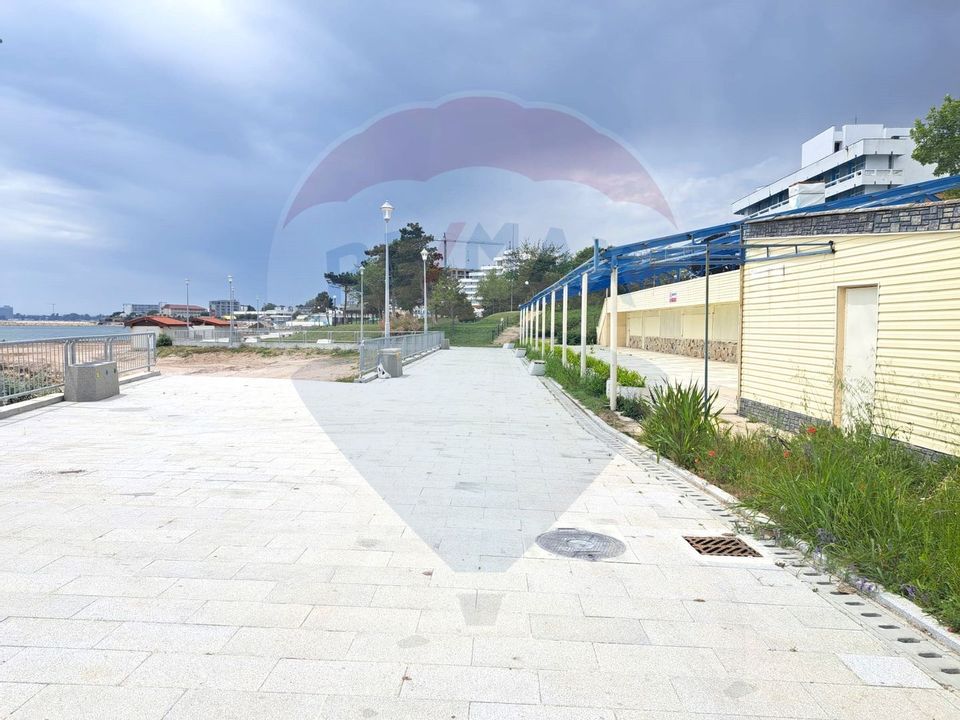 Teren Cap Aurora/ Mangalia- situat pe plaja, deschidere la mare