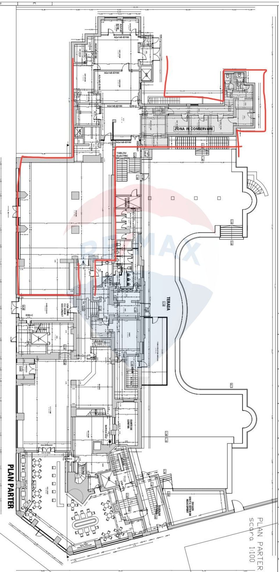 500sq.m Commercial Space for rent, Magheru area