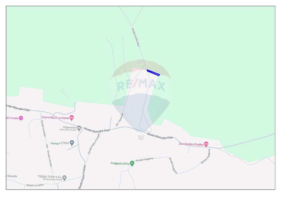 Teren intravilan de vânzare 915 mp – Săldăbagiu de Munte