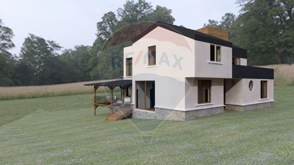 De vânzare casă cu un proiect deosebit, la roșu , Str. Gheorghe Doja