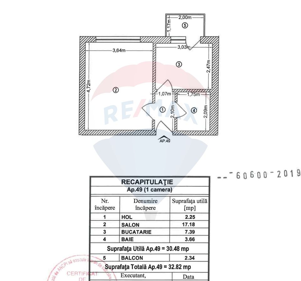Studio with open view in ISG III - Filaret