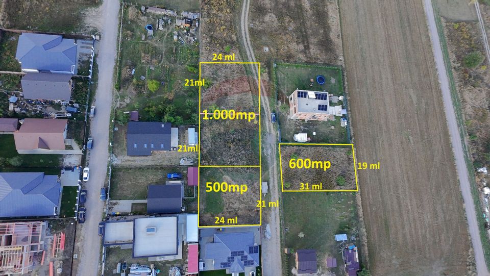Teren Cristian 500 mp Gata de Construit!