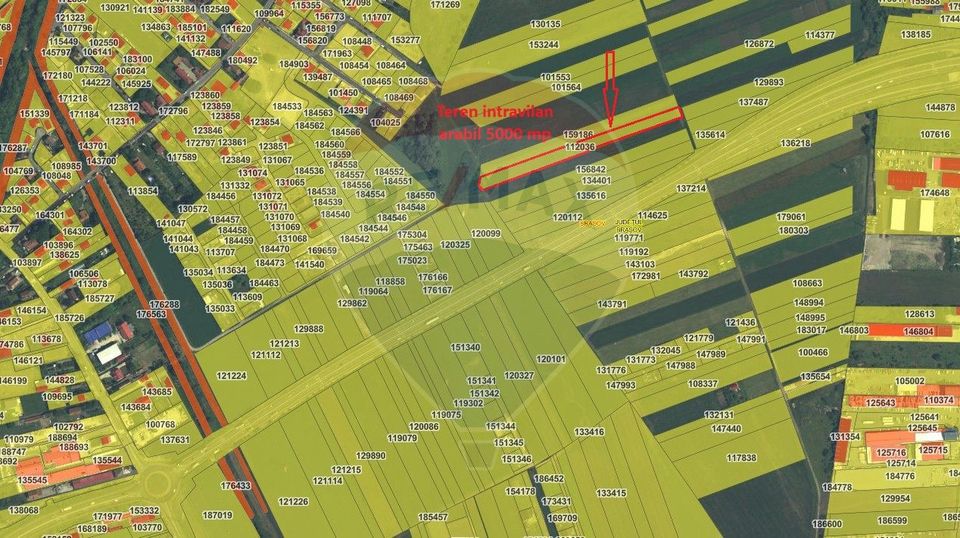 Teren intravilan, 5000 mp, Stupini, str Pomiculturii