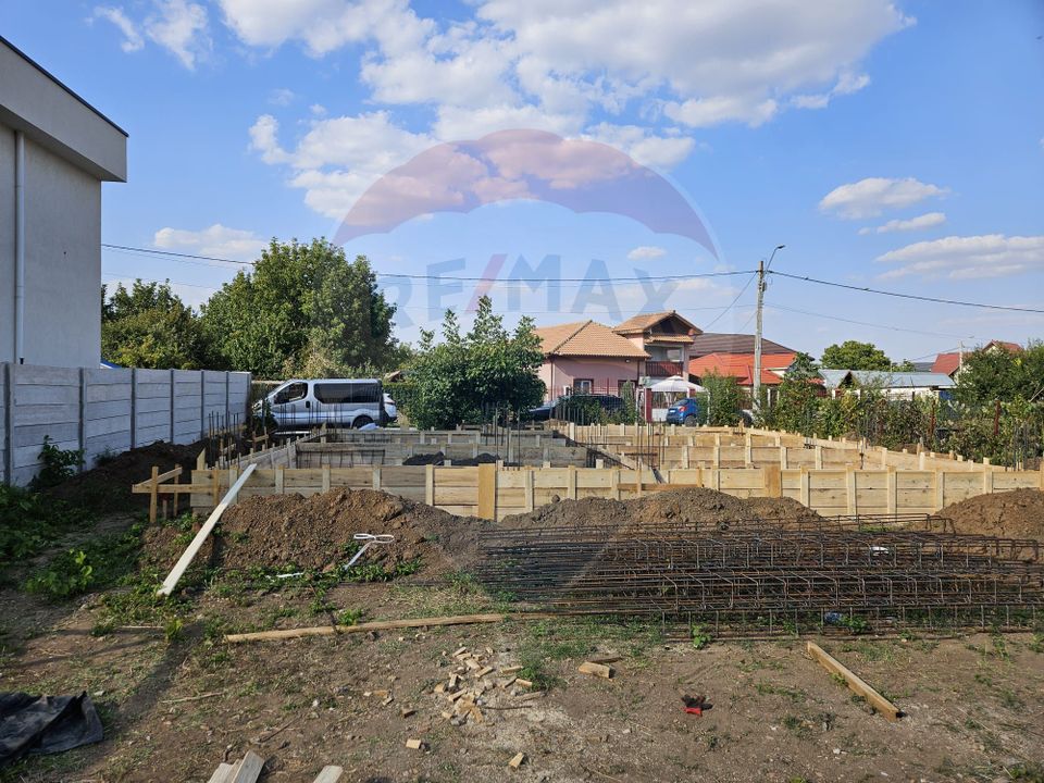 Teren 500 mp cu proiect și fundație – Ștefăneștii de Jos, Ilfov