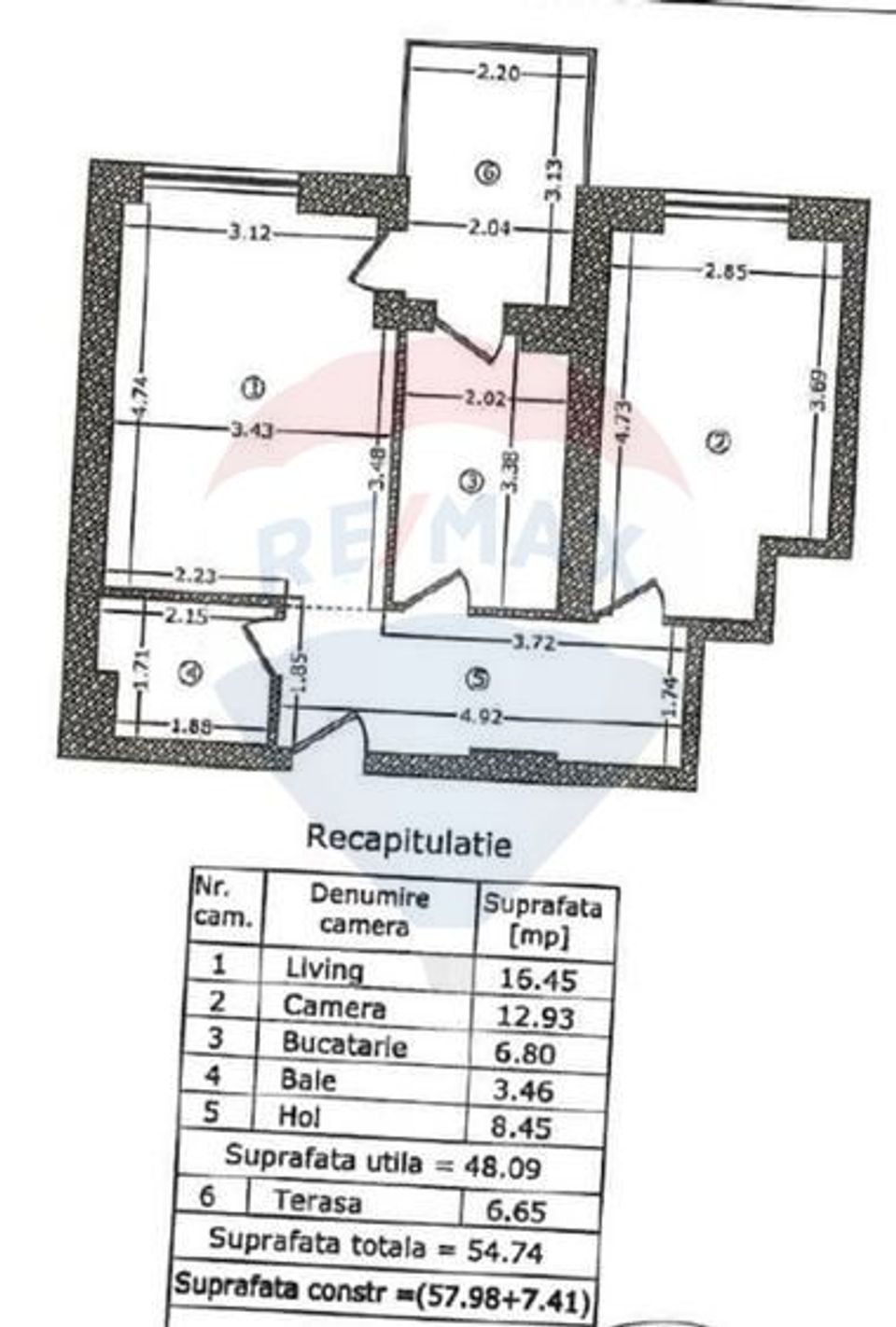 Apartament 2 cam de inchiriat Parcului
