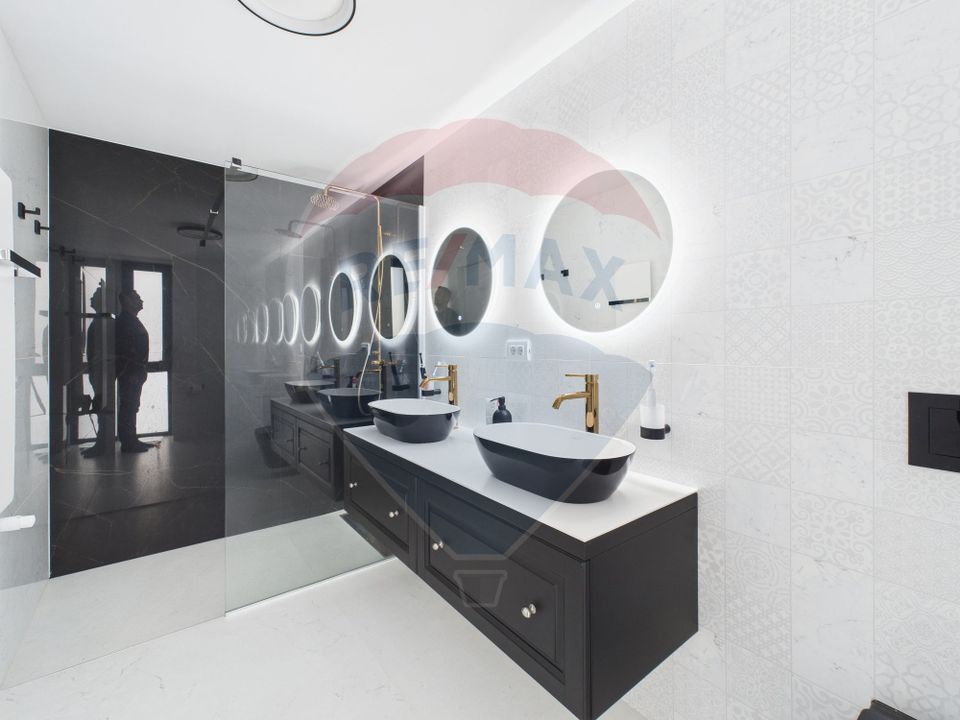 Vila mobilata si utilata complet in Corbeanca / ansamblu cu piscina