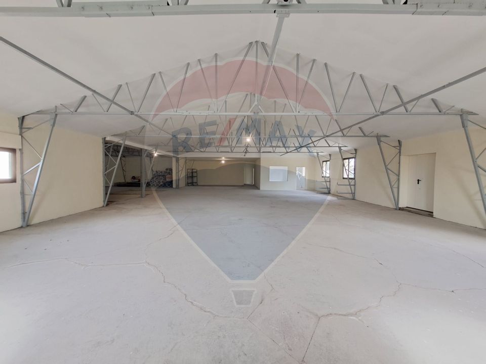 Industrial spaces, halls 2000 sqm, land 7261 sqm, Brazii de Sus