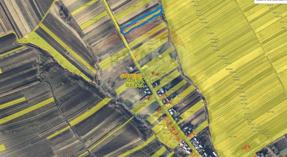Teren Extravilan 2500 mp-Stroiesti, Suceava