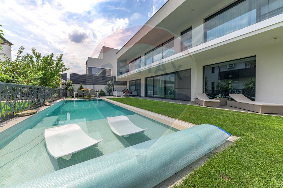 Luxury Smart Vila | Pipera | Piscina incalzita & Sauna| Pompa caldura