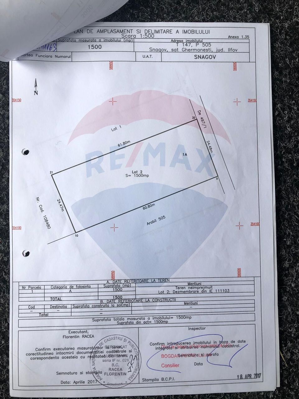 Teren Snagov adiacent Complex Sportiv Snagov