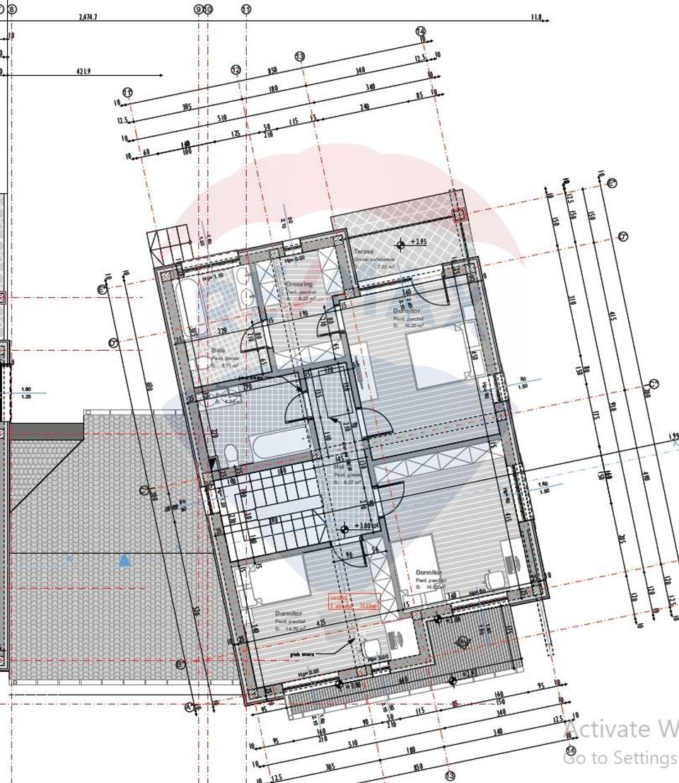 Casa de vanzare in Feleacu! 180 MP! 550 MP teren!