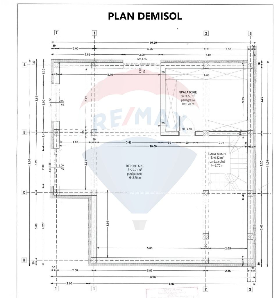 Proiect autorizat (AC) pentru constructia a 6 vile individuale P+M