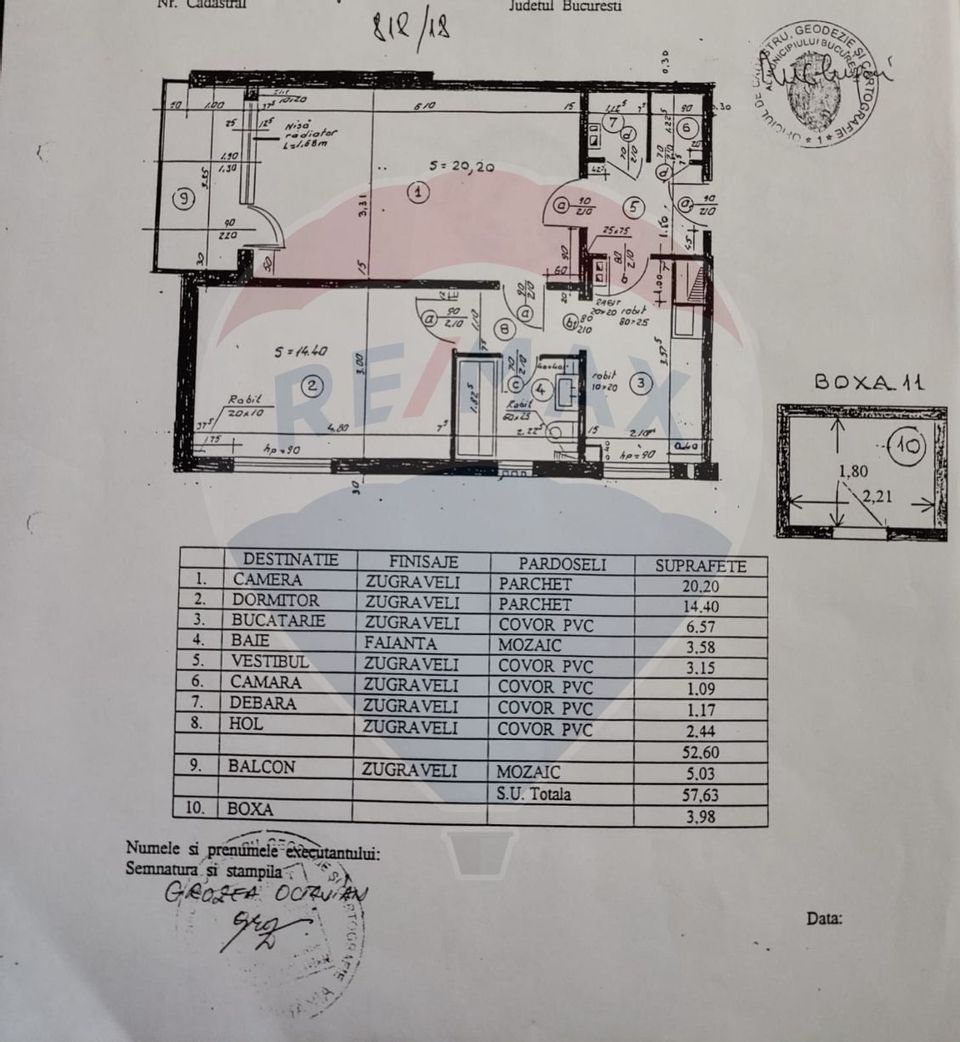 Apartament cu 2 camere -  Str. Aviator Popisteanu