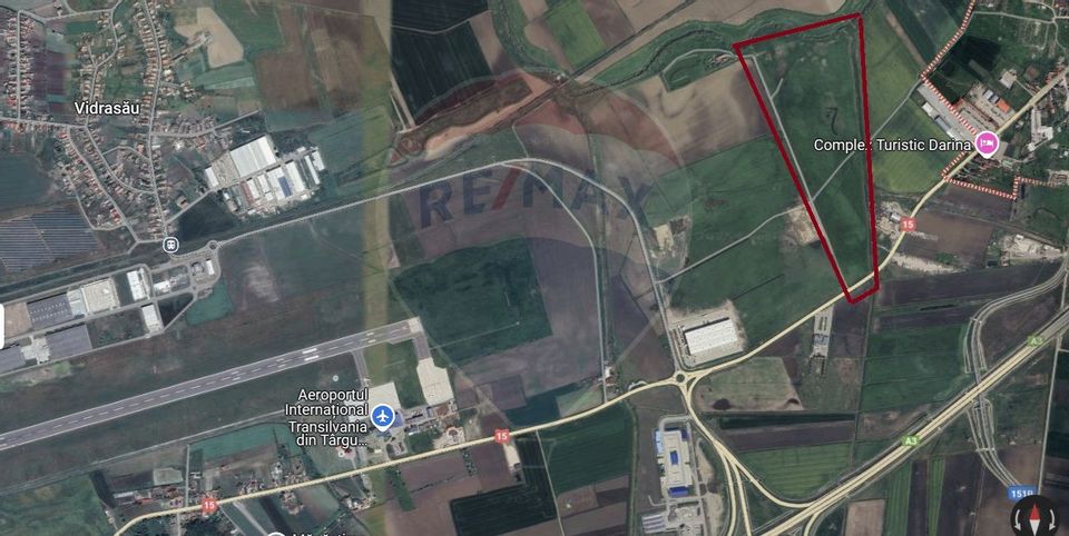 Teren intravilan de vânzare - 20 hectare, Ungheni, Mureș