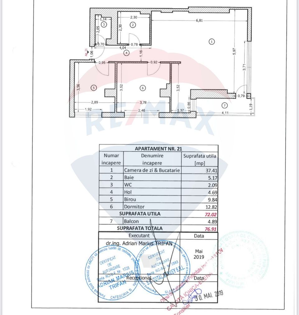 3 room Apartment for sale, Pipera area