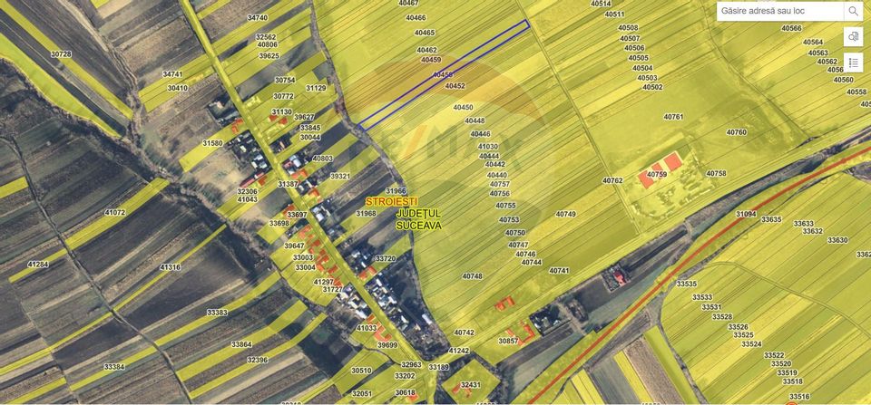 Teren extravilan 6,100mp Stroiesti / Soseaua DN17, Suceava