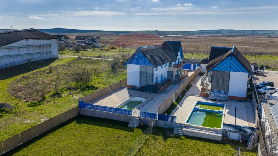 VILA IN MURIGHIOL | IESIRE LA LAC, DELTA DUNARII SI PISCINA | 6 CAMERE