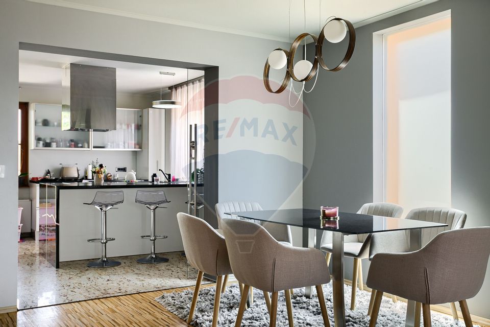 Casă modernă și spațioasă cu piscină,saună și sală de fitness – Pecica