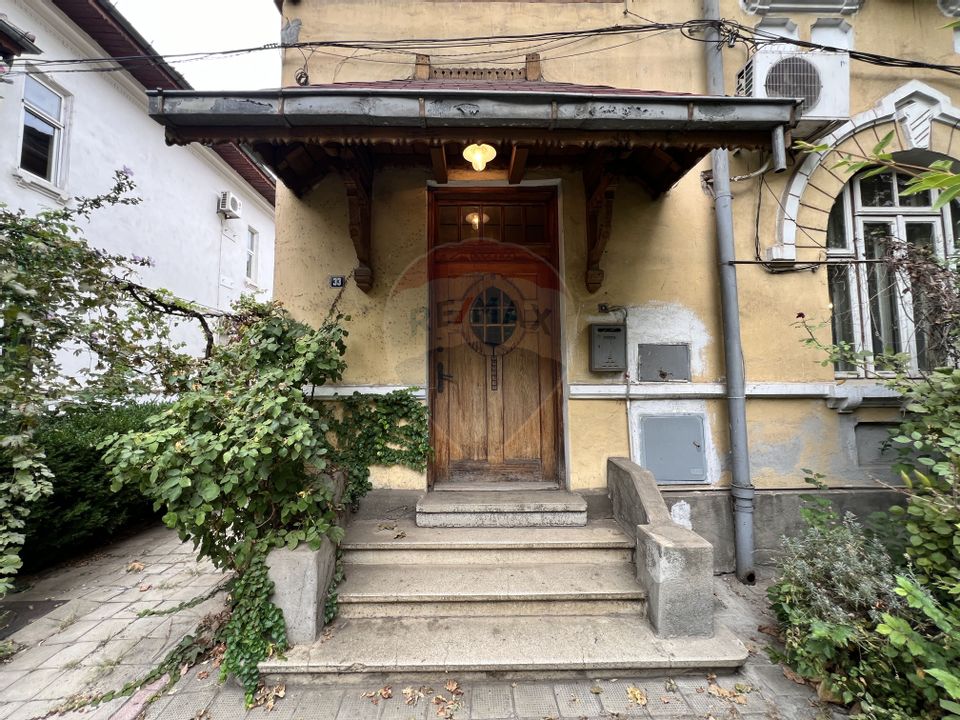Casă interbelică de închiriat – Str. Barbu Văcărescu nr. 33