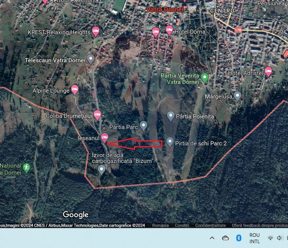 Land 2,243sqm Vatra Dornei / Strada Negresti