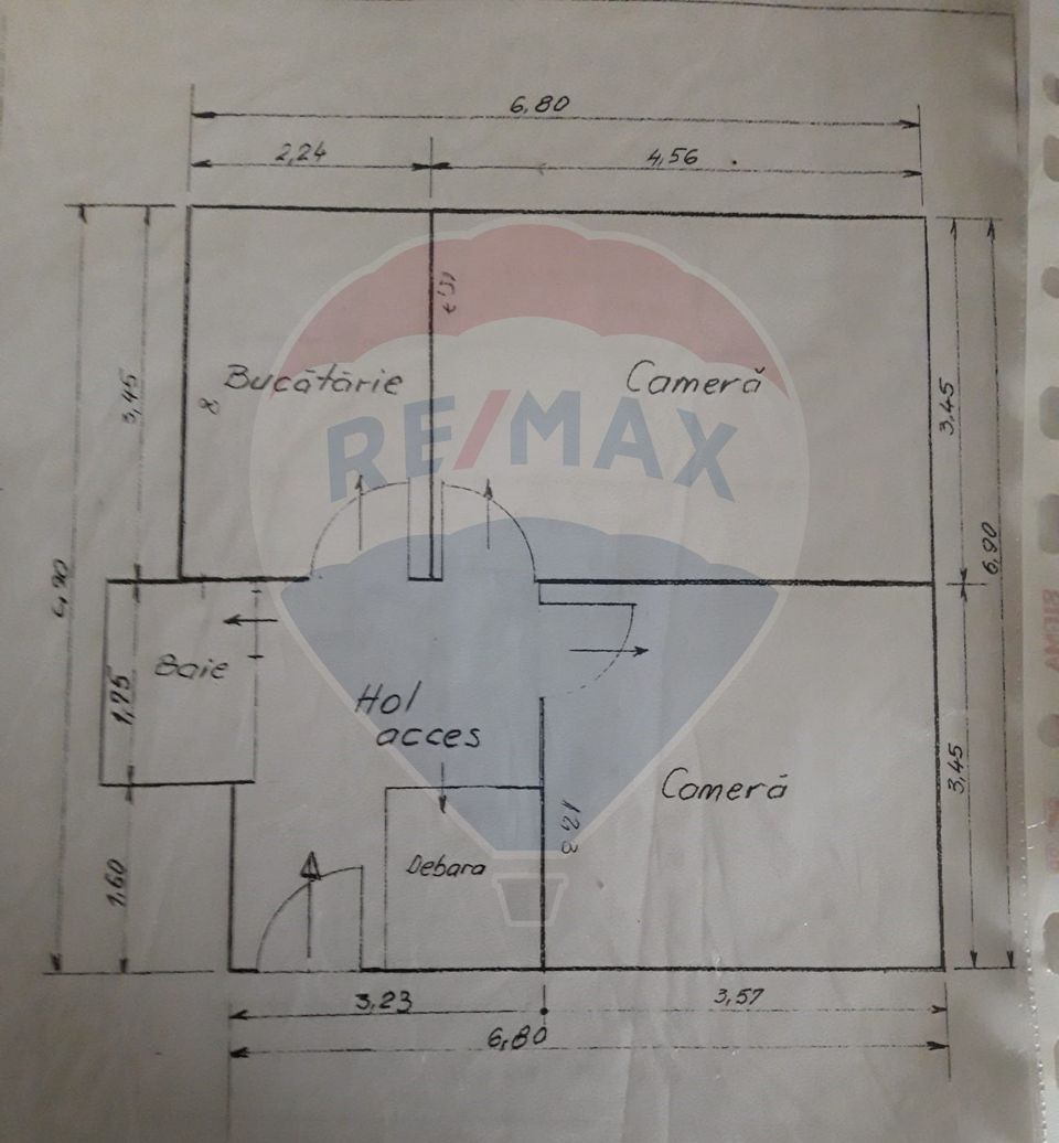 Apartament 2 camere de vânzare la parter în zona Drumul Taberei