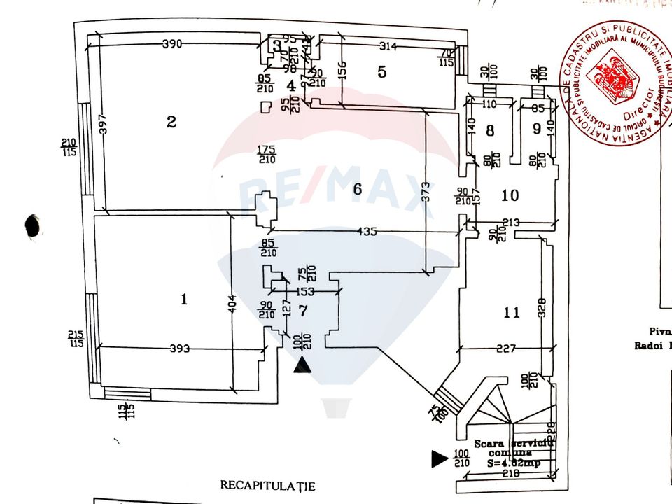 3 room Apartment for rent, Dacia area