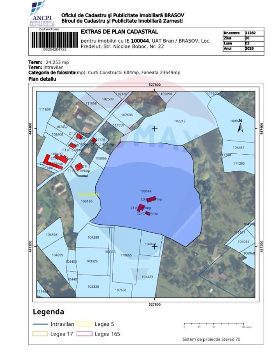 Land 24,253sqm Predelut / Strada Inginer Nicolae Boboc