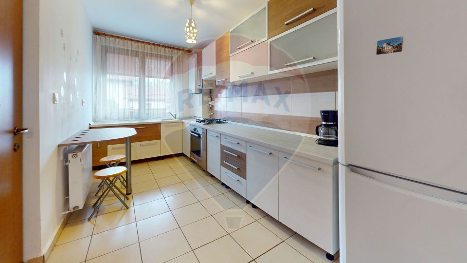 Apartament cu 2 camere mobilat si utilat în zona Bunloc