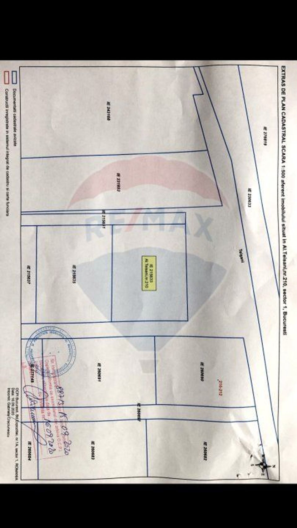 Land 1,000sqm Aleea Teisani