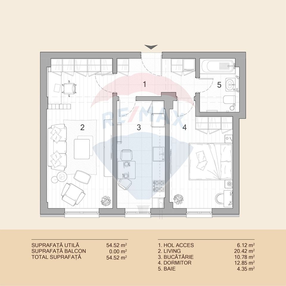 Apartament Premium, 2 Camere, de Vânzare, ULTRACENTRAL - IAȘI