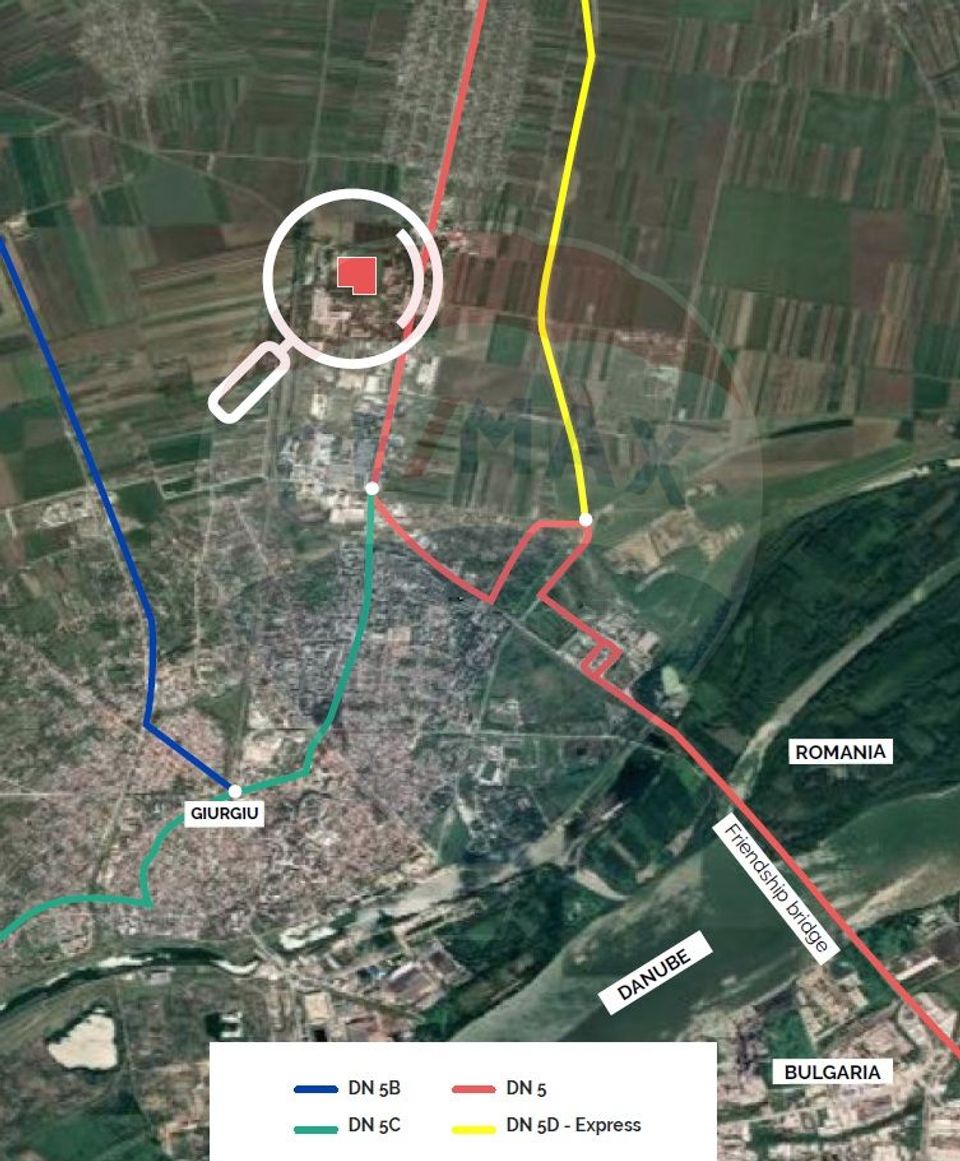 Teren cu PUZ aprobat –  Destinație logistică, industrială și servicii