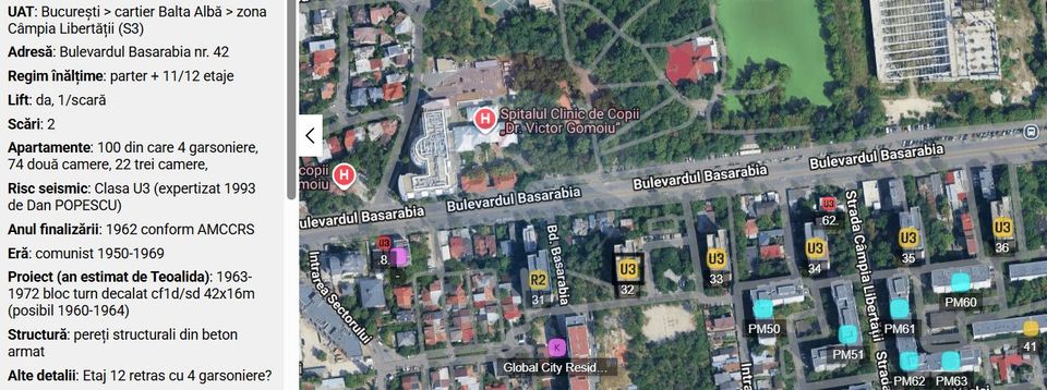 Apartament cu 2 camere decomandat de vanzare in zona Muncii Basarabia