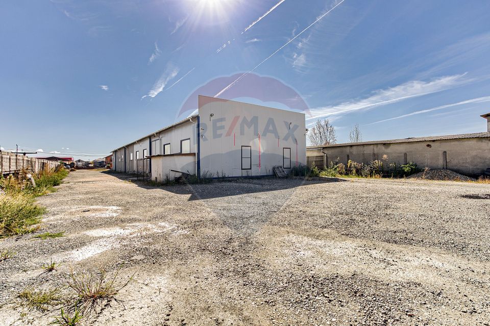 Spațiu industrial de 660 m² + teren 2500 m²  de închiriat