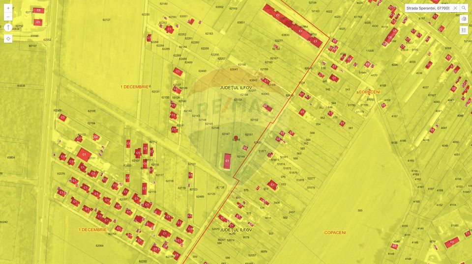 Land 2,000sqm 1 Decembrie / Strada sperantei