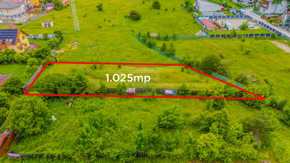 Land 1,025sqm Sacele / Strada Carpenului