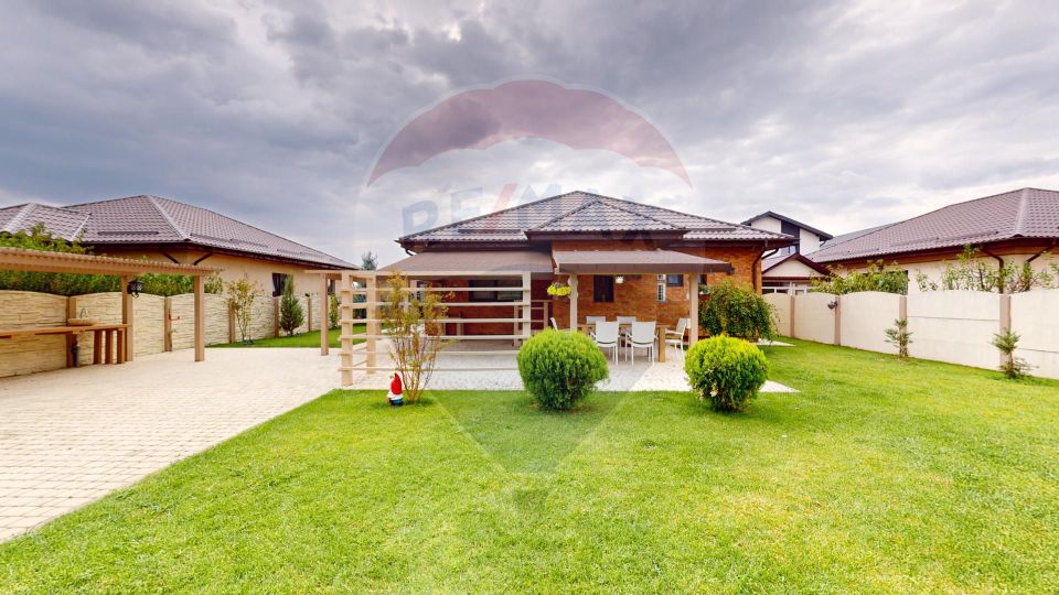 Casa individuala, mobilata, gradina, strada privata - Clinceni, Ilfov