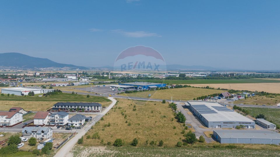 Teren comercial/industrial zona Metro,  DN1 Brasov Ghimbav
