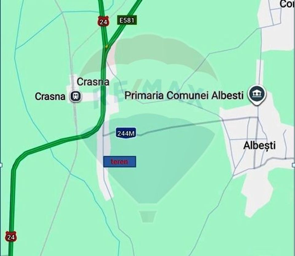 Teren 6,890mp Crasna / Strada Crasna